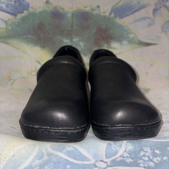 B.O.C Born Concept Nadiyya Black Leather Clog Womens 8 M EUC - Picture 2 of 7